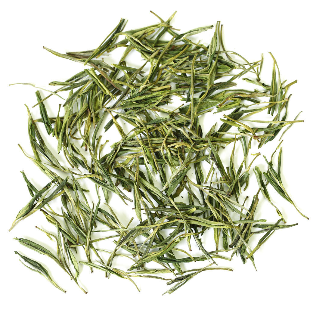 GOARTEA 100g Premium Anji Baicha Weißer Tee Spring GRÜNER White GREEN TEA Lose