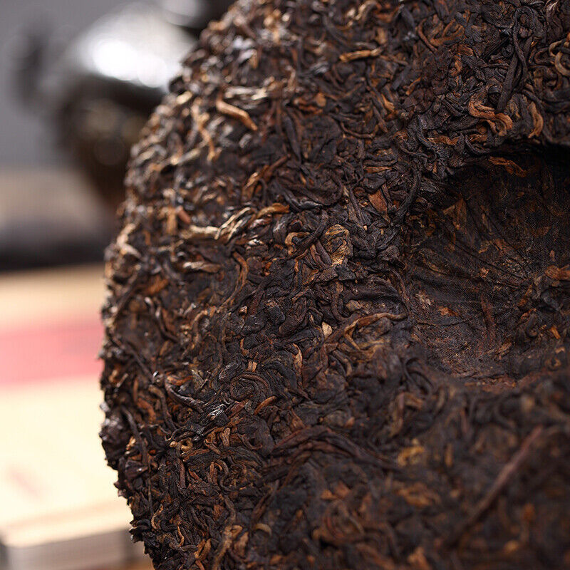 357g  Puer Tea Cake,  Dayi Ripe Pu'er Tea
