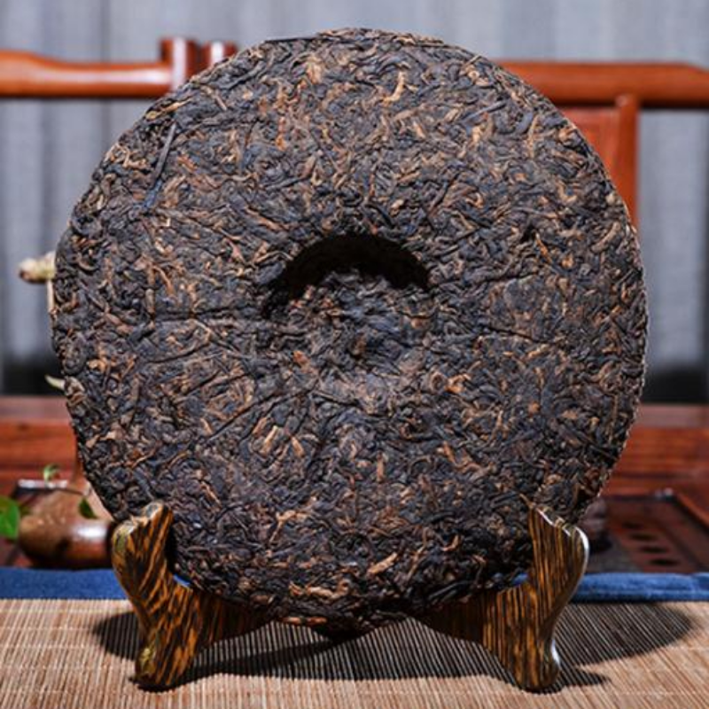 Yunnan Old Pu-erh Cooked Tea Shengshi Chuanqi Ripe Puerh Tea Cake Black Tea 357g
