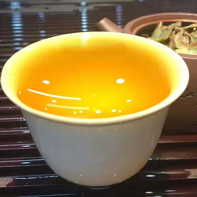 250g Chinese Narcissus Oolong Tea Brick Zhangping Shuixian Green Tea Health Care