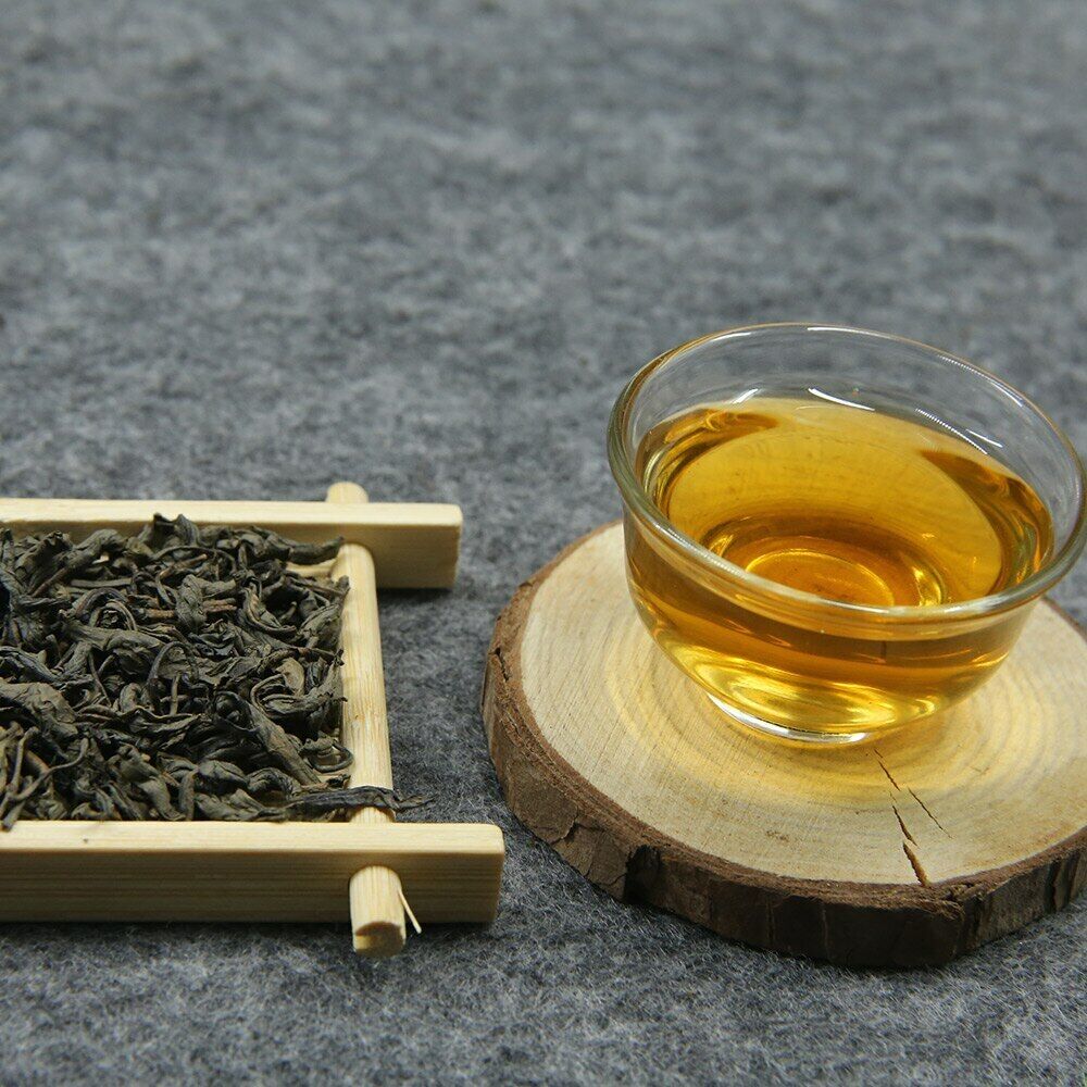 HelloYoung China Chao Cha Organic Jieyang Pingshang Fried Tea Roasted Oolong Cha