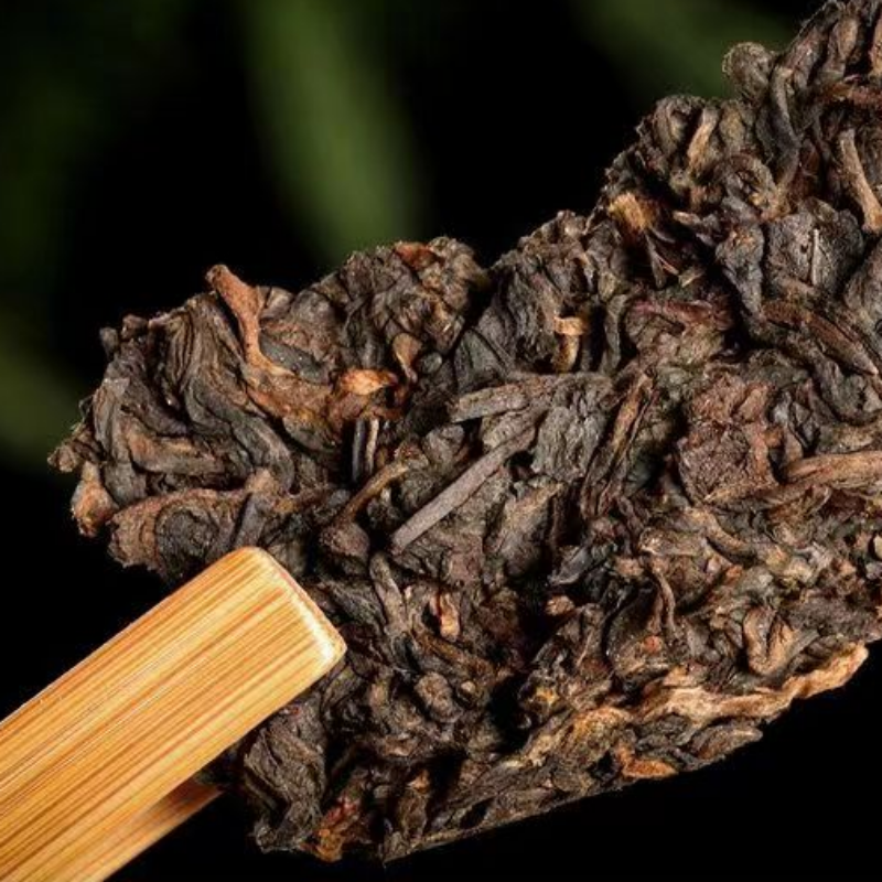 357g 2007 Cooked Pu-erh Tea Cake Yunnan Old Puerh Ripe Tea Premium Pu'er Old Tea