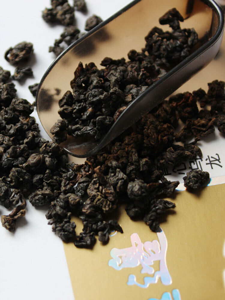 HelloYoung JI BIAN HUO YAN CHA JIN CHA Roasted Yunnan Organic High Mountain Oolong Tea 300g