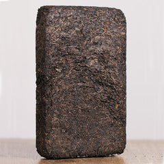 Gold Flower Tea Brick 1kg TIAN FU CHA Anhua Baishaxi 1939 Dark Tea Black Tea