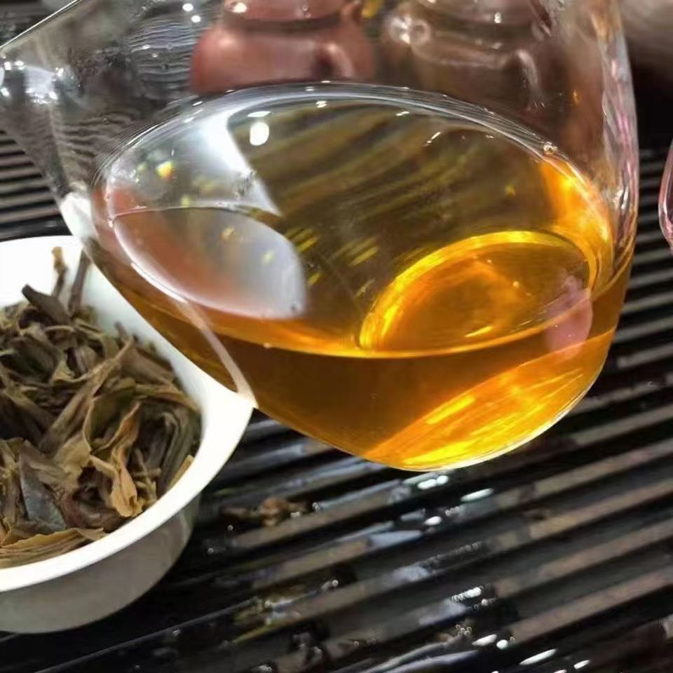 500g Yunnan Pu'er Tea Banzhang Spring Puerh Raw Tea Brick Old Pu-erh Tea