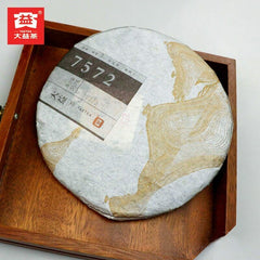 HelloYoung 100% Authentic Ripe Puerh Tea TAETEA Dayi 7572 Shu Puer Chinese 357g