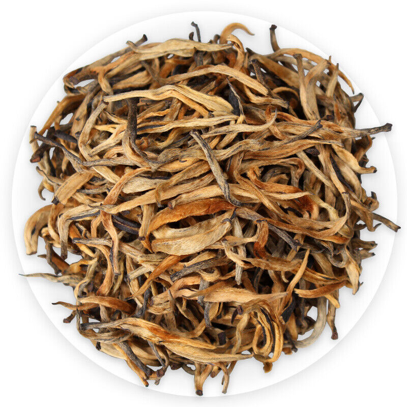 HelloYoung TeaSupreme Organic Yunnan Golden Bud Dian Hong * Yunnan Black Tea Dianhong