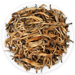 HelloYoung TeaSupreme Organic Yunnan Golden Bud Dian Hong * Yunnan Black Tea Dianhong