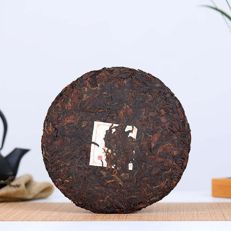 357g Yunnan Menghai Ripe Puerh Tea Bulangyanyun Pu-erh Cooked Tea Cake Pu'er Tea
