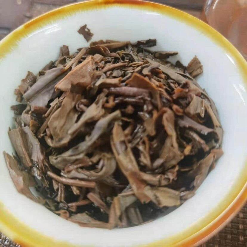 2006 Ba Jiao Ting Royal Reward Arbor Square Tea 200g Pu'er Tea Green Brick 200g