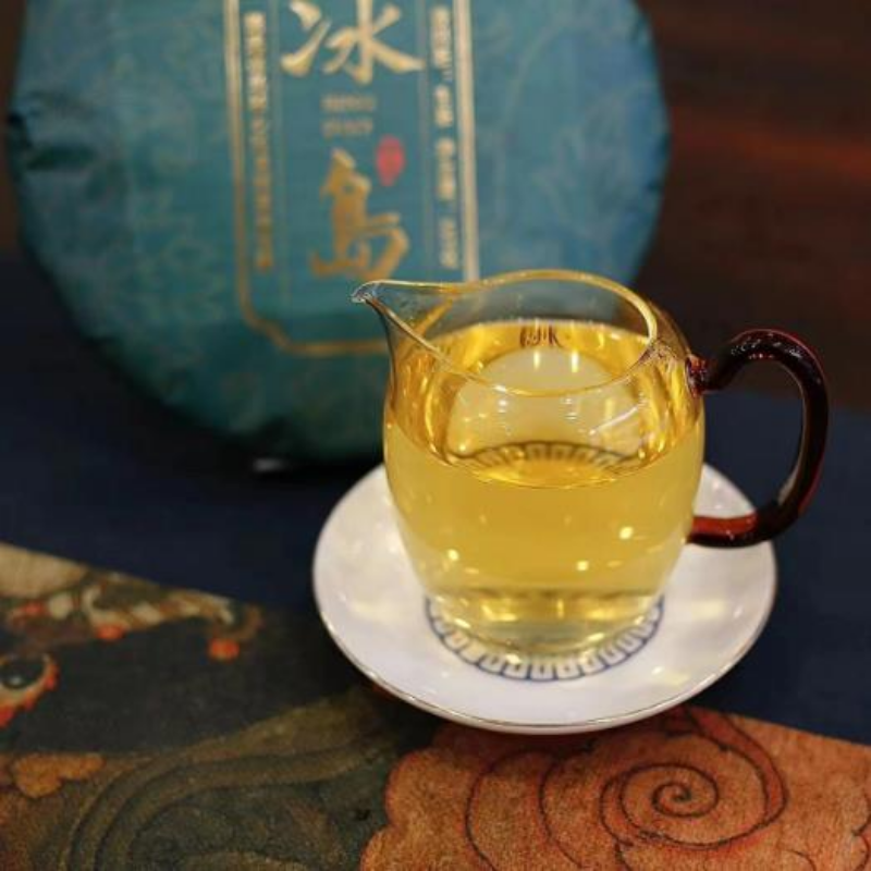 710g Yunnan Bingdao Puerh Tea Iceland Pu-erh Raw Tea Cake Organic Pu'er Shengcha