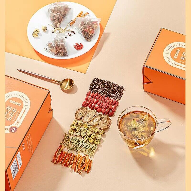 75g Chrysanthemum Gouqi Semen Cassiae Herbal Tea Chinese Herbs Tea Healthy Drink