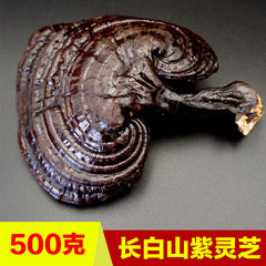 500g Reishi Soup Purple Ganoderma Lucidum Wild Lingzhi Mushroom Herbs