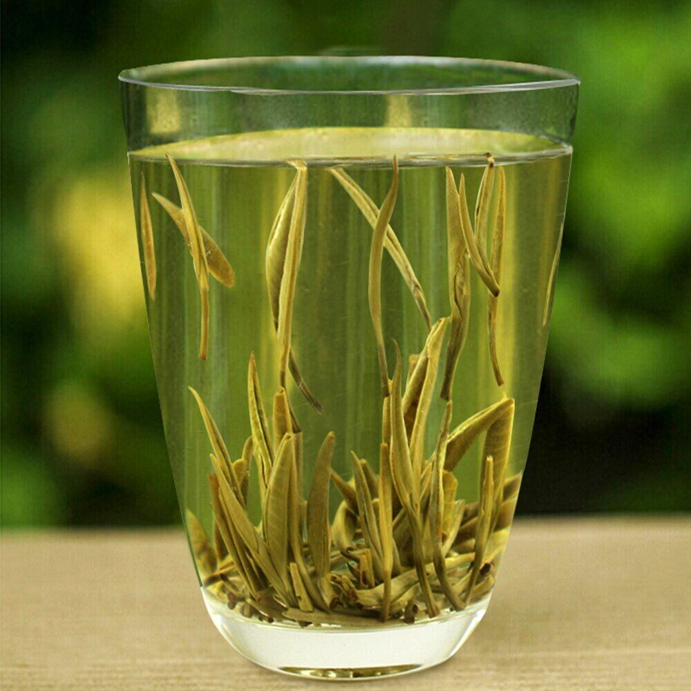 HelloYoung Jasmine King Tea Silver Needle Jasmine Scented Green Tea Metal Box 250g