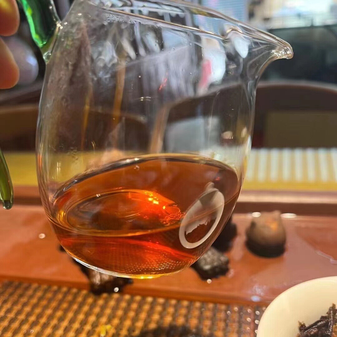 357g Yunnan Old Puerh Raw Tea 1990s Meishu Aged Raw Pu'er Cake Tea Only Ten Left