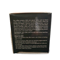 100% Natural Slimming Enzyme Coffee For Weight Loss Natural Herbal Diet