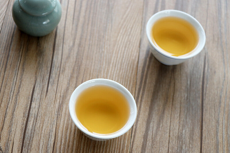 Milestone Green Cake * 2017/2018 BA JIAO TING Liming Pu'er Tea Raw Puer Tea 357g