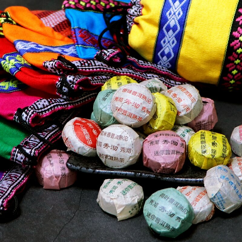 Organic Tea Chai Bag Ripe Puerh Tea Different Flavors Mini Natural Tea