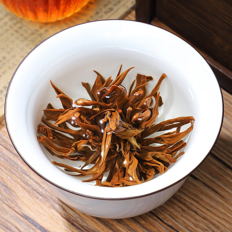 HelloYoung TeaHandmade Pagoda Dianhong Dian Hong Chinese Yunnan Red Tea BAO TA Black Tea 250g