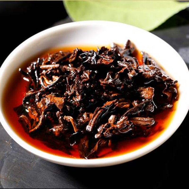 Authentic Aged Pu-erh Ripe Tea Cake 2007 Yunnan Puerh Tea Pu'er Cooked Tea 710g