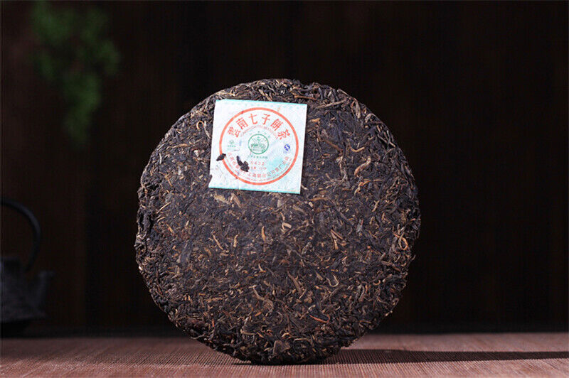 HelloYoung 0432 * Ba Jiao Ting Li Ming Puer Pu Er Tea Cake Sheng Raw Pu Erh Tea 357g