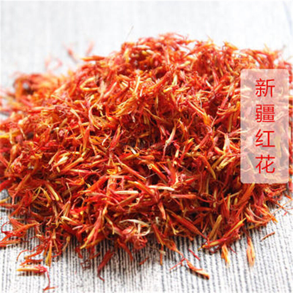 HelloYoung 100% Natural DRIED SAFFRON SAFFLOWER Tea Organic Chinese Herbal Tea