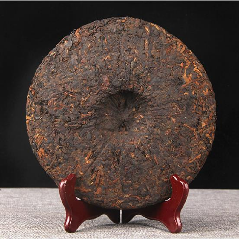 710g Yunnan Ripe Puerh Tea Banzhang Old Pu-erh Cooked Tea Cake Organic Pu'er Tea
