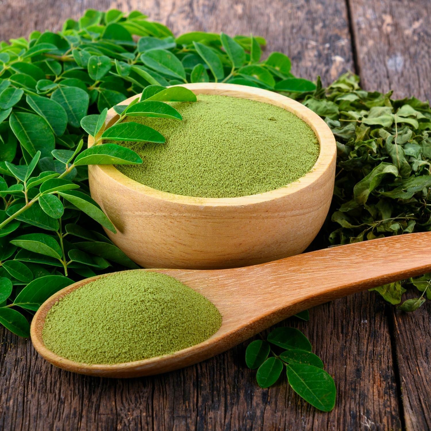 Organic moringa powder (Moringa Oleifera) - Organic Moringa Leaf Powder-8.8Oz