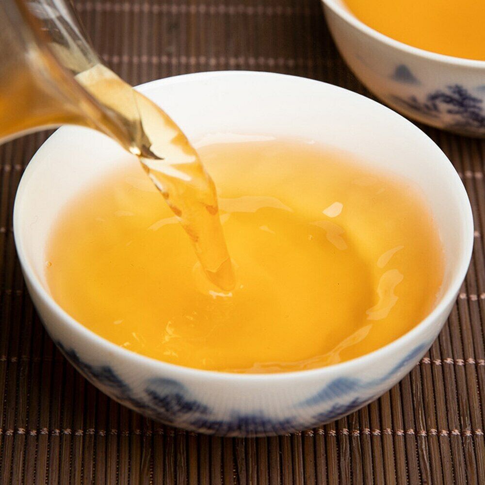 HelloYoung Zhongcha Tea Top-gradeWhite Tea Cake 5901 Classical Old Tree White Tea 357g