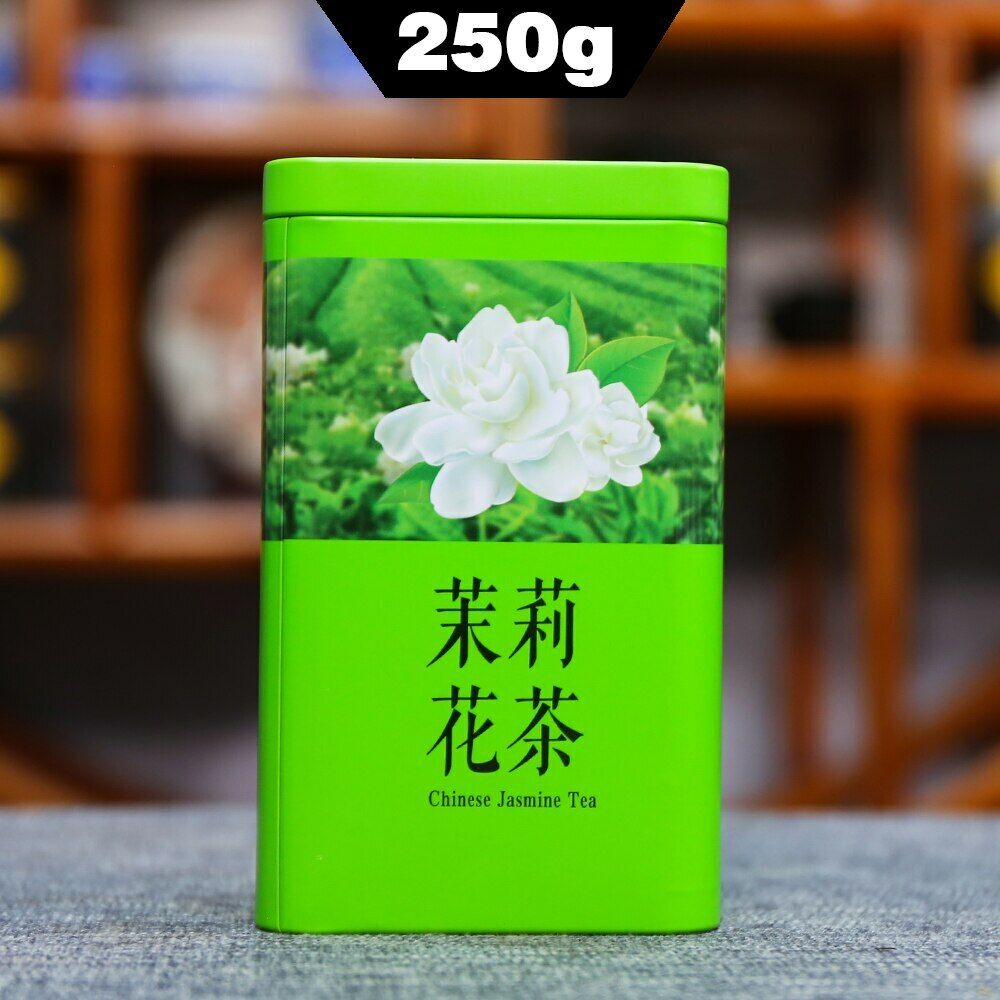 HelloYoung Jasmine Dragon Pearl Jasmine Pearls Can Package Natural Fresh Green Tea 250g
