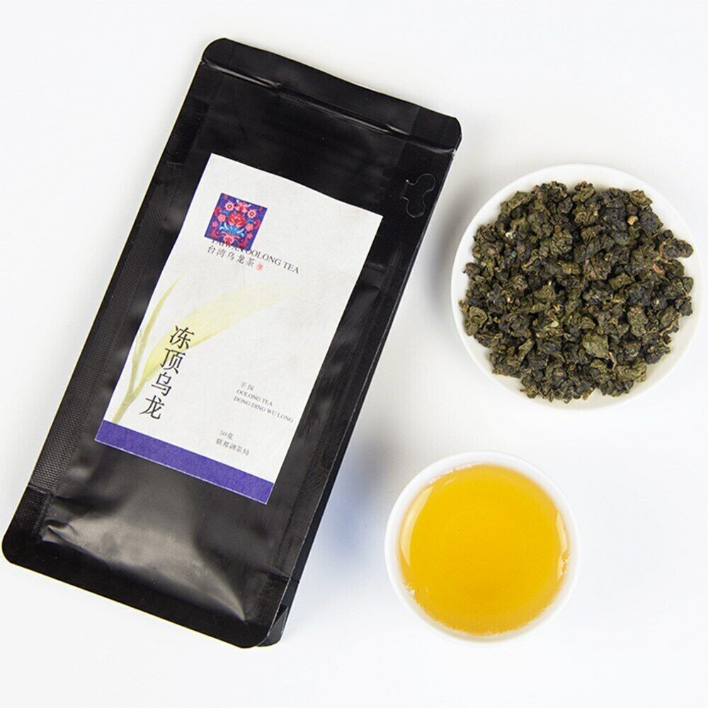 HelloYoung /Premium Taiwan Leaf Tea, Dong Ding Oolong Tea, Tung-ting Cha