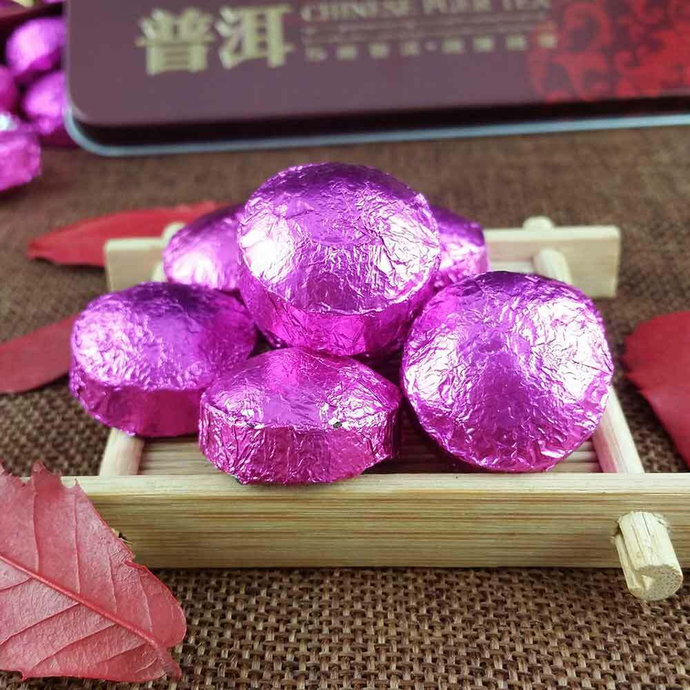 HelloYoung /Lotus Leaf Mini Ripe Puer Tuocha Yunnan Gift Pack Shu Puerh 75g