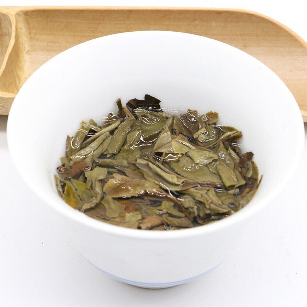 HelloYoung Chinese Fuding White Tea High Mountain Gong Mei Shou Mei Cake 350g Bai Cha