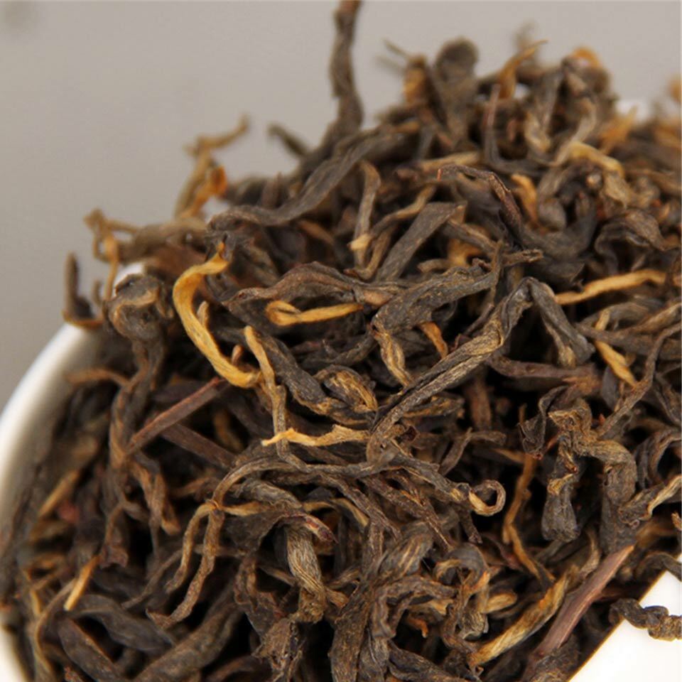 HelloYoung TeaChinese Dian Hong Maofeng The Premium DianHong Tea Slimming Black Tea 250g