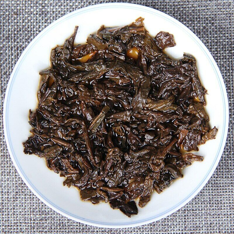 500g Top-grade Island Old Tree Puer Tea Arbor Fragrant Tea Brick Aged Ripe Puerh