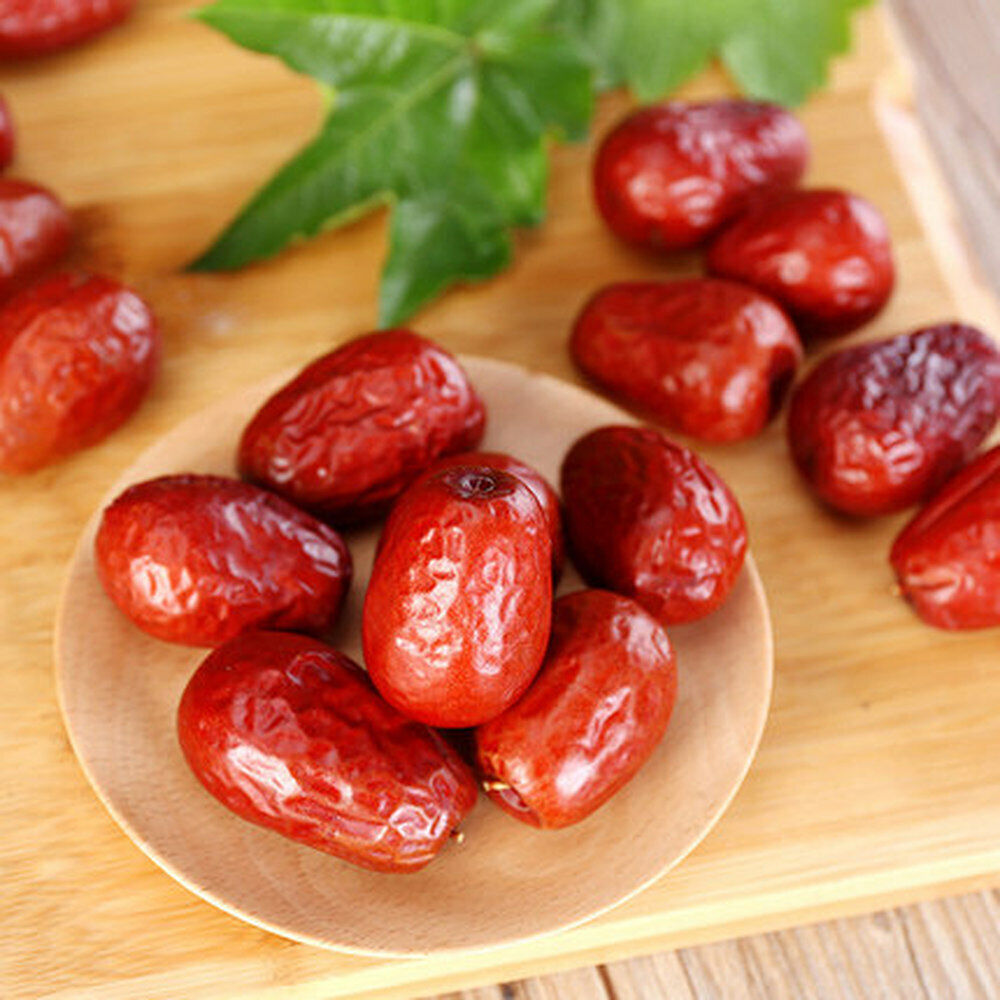 HelloYoung 100% Organic Dried 500g JUJUBE Chinese Red Date Healthy Natural Food Snacks