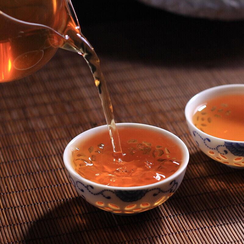 HelloYoung 0432 * Ba Jiao Ting Li Ming Puer Pu Er Tea Cake Sheng Raw Pu Erh Tea 357g