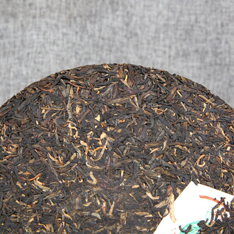 400g Health Care Organic Big Leaf Pu-erh Green Tea Cake Yunnan Old Pu'er Cha Tea