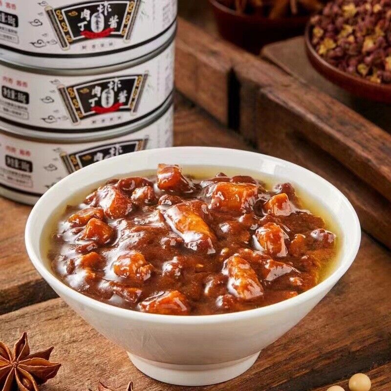 麻辣小海鲜罐头八爪鱼鲍鱼罐头麻辣龙虾尾罐头蒜蓉生蚝海鲜零食 Kleine würzige Meeresfrüchte in Dosen