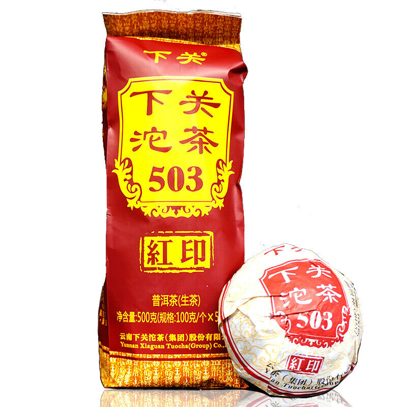 500g Classic Red Label 503 für Top Xiaguan Pu-erh Tuo Cha Tee Shen Puer Tuocha