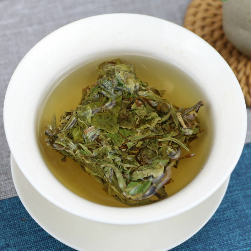 HelloYoung Chinese Fuding White Tea White Peony Bai Mu Dan Biscuit Small Square Brick 100g