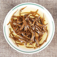 HelloYoung TeaYunnan Golden Spiral Chinese Black Tea Dianhong Red Single Bud Red Tea 250g