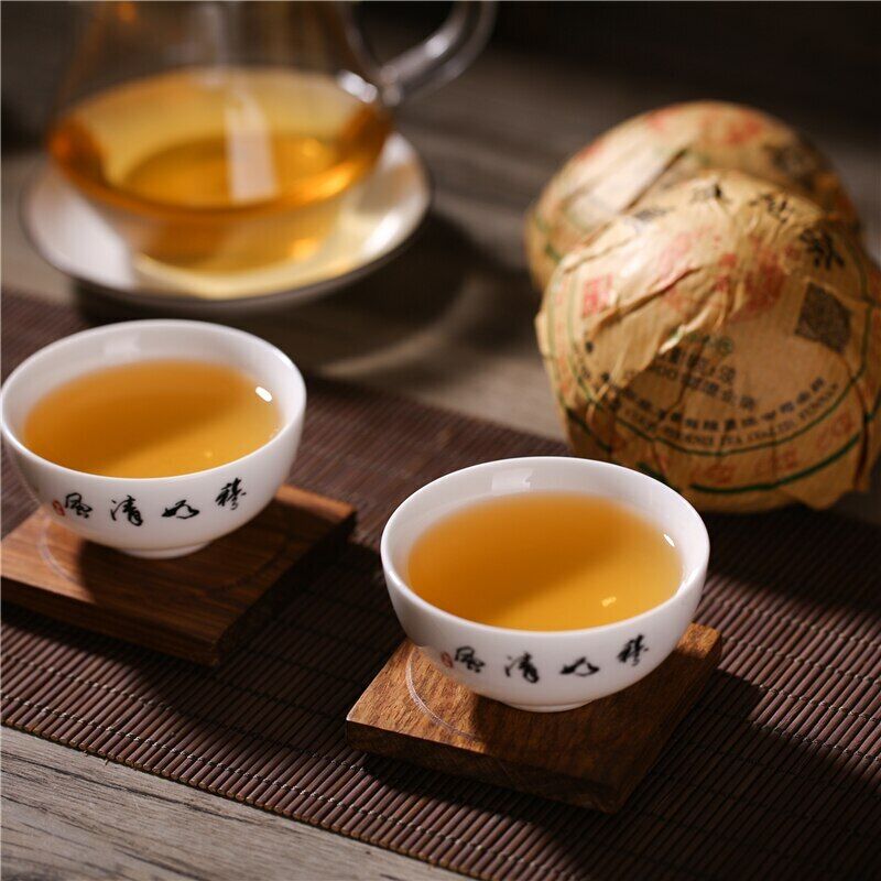 HelloYoung /201 Liren Phoenix Tuocha Shen Puer Tea Health Raw Pu Erh Tea 100g