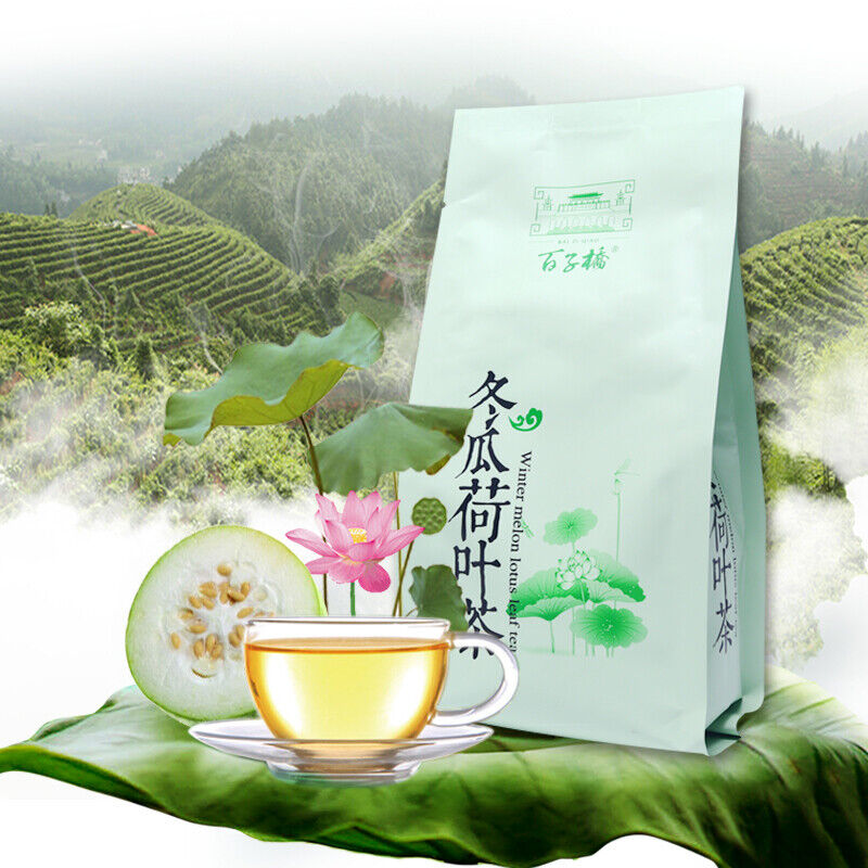 HelloYoung White Gourd Slimming Tea Bag Herbal Teabags Includes Rose Lotus Leaf 40 Pcs