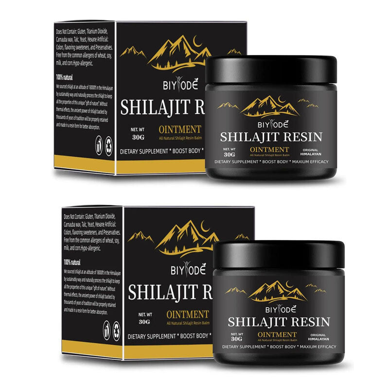 100% Organic Shilajit Soft Resin Highly Potent Fulvic Acid Himalayan Pure