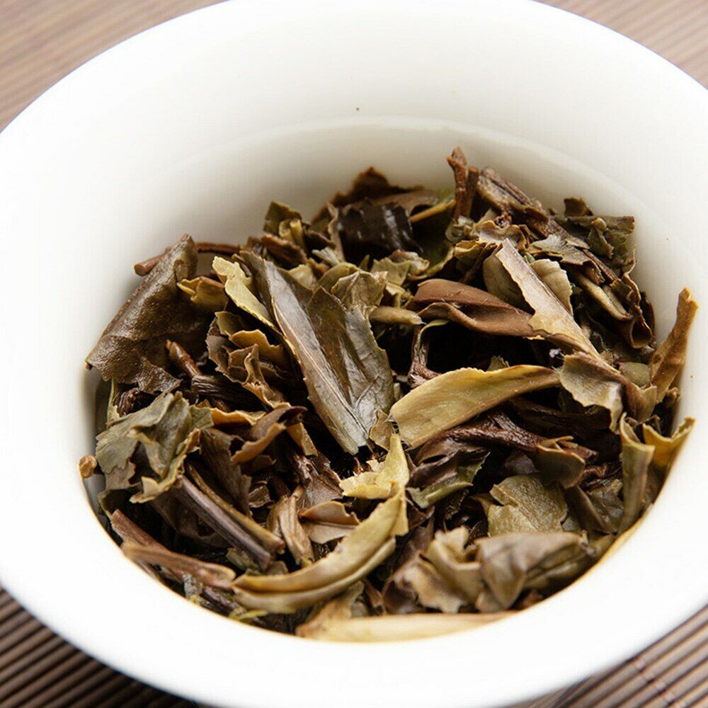 HelloYoung Zhongcha Tea Top-gradeWhite Tea Cake 5901 Classical Old Tree White Tea 357g