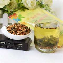 100g Organic Genmaicha Sencha with Rice Premium Brown Rice Green Tea Herbal Tea