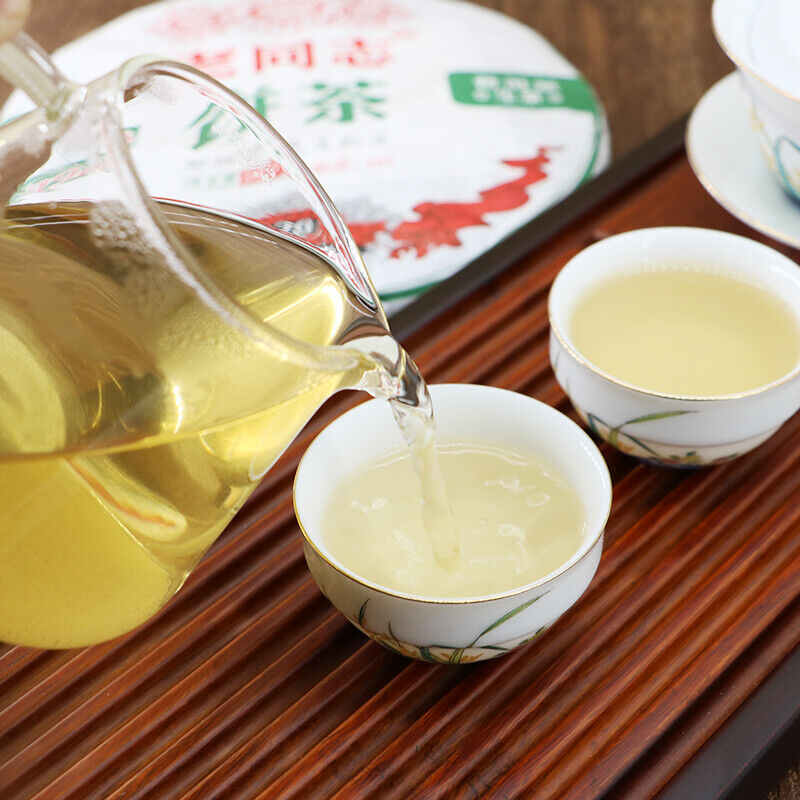 357g/12.59oz Organic Aged Puer Tea Lao Tong Zhi  Old Comrade 9948 Pu Er Tea