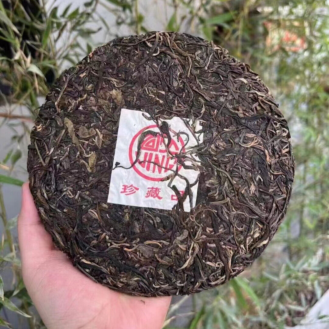 357g Yunnan Raw Pu-erh Tea Bulang Wild Pu'er Raw Tea Cake Aged Puerh Tea