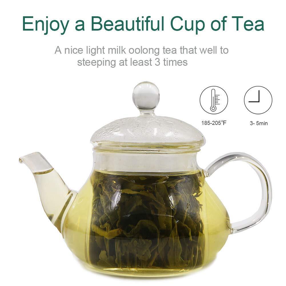 HelloYoung FullChea Milk Oolong Tea Taiwan High Mountain Jin Xuan Tea Milky 113g